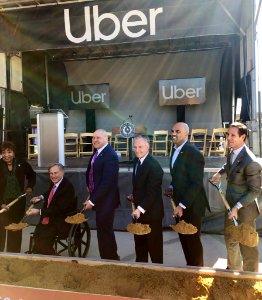 Uber groundbreaking in Dallas - Nov 2019 02