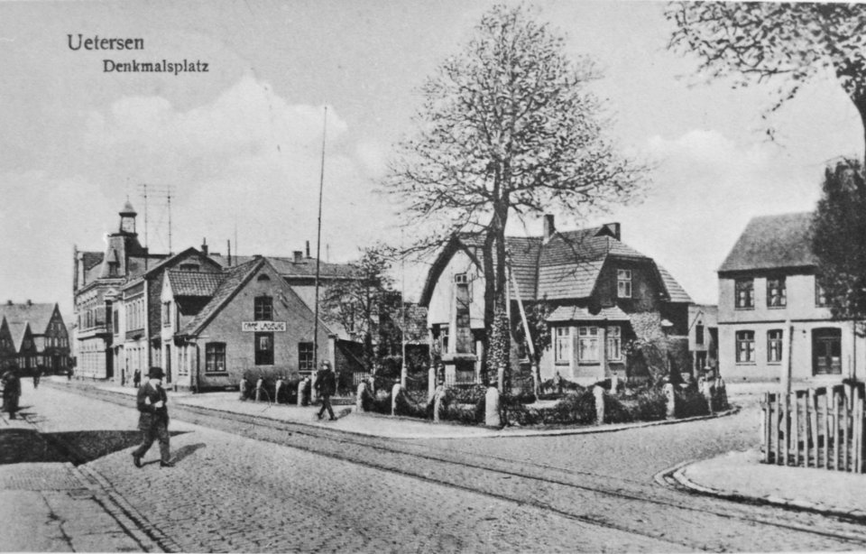 Uetersen Denkmalplatz 1905