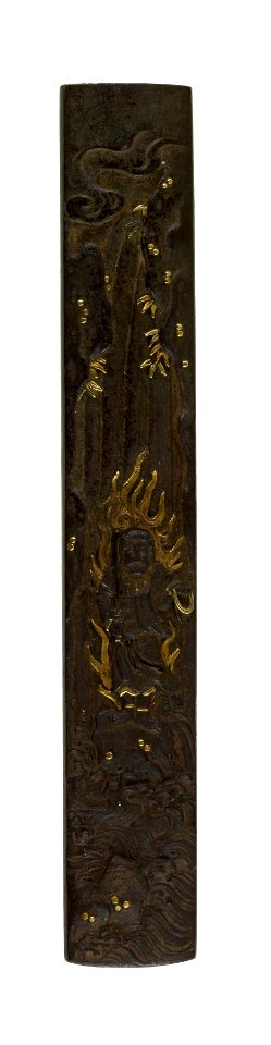 Uchikoshi Hirotoshi - Kozuka with Fudô Myô-ô - Walters 51873