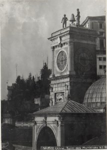 Udine, Turm des Municipio 9.3.18. (BildID 15615659)