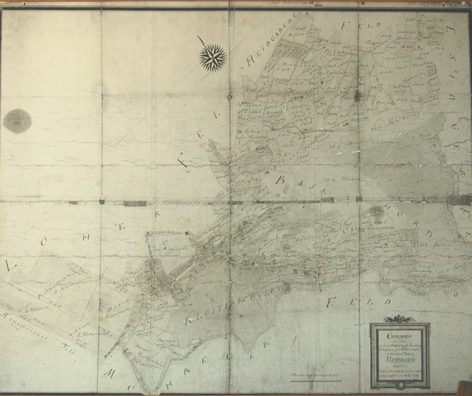 Uetersen Karte 1786