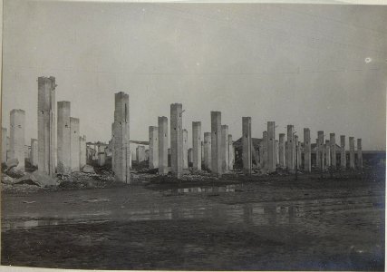 Udine, abgebrannte Fabrik. (BildID 15667428)