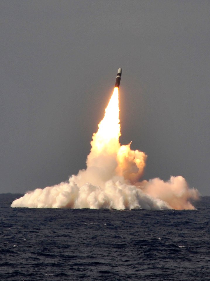 UGM-133 Trident II launch in June 2014