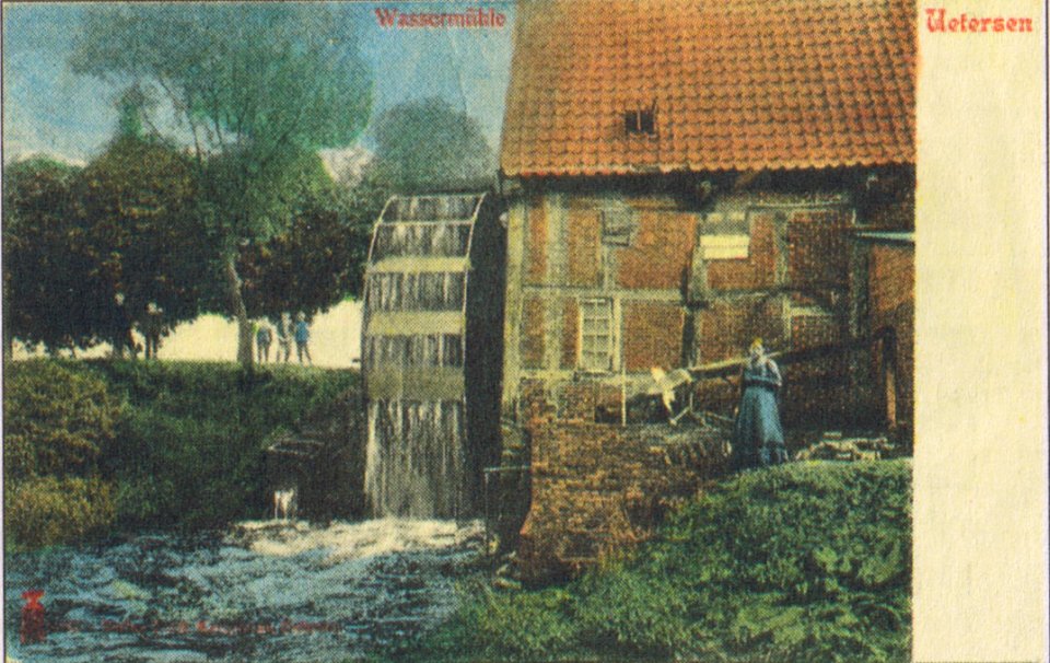 Uetersen Wassermühle 1905