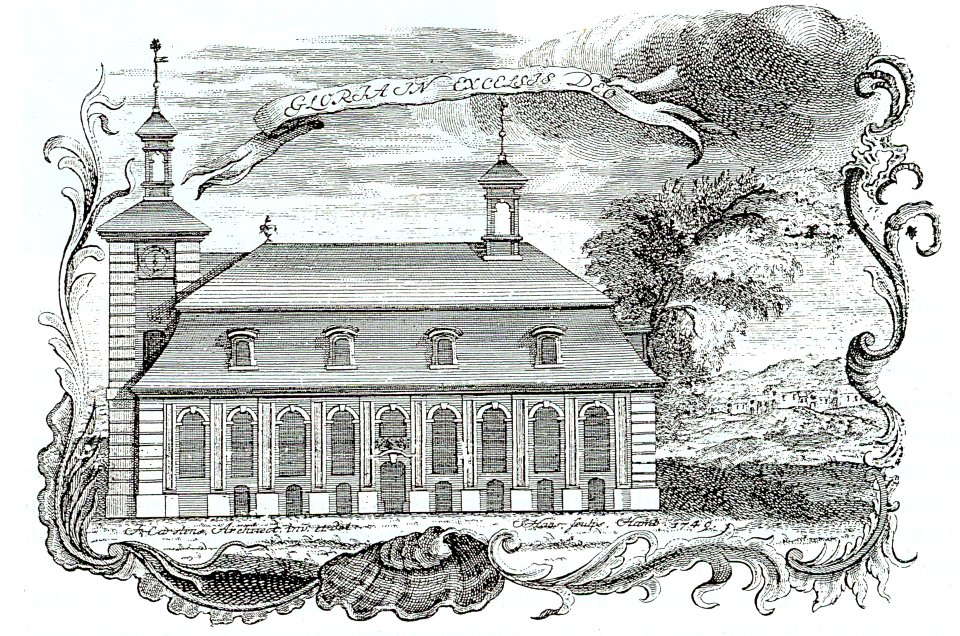Uetersen Klosterkirche Einladung 1749