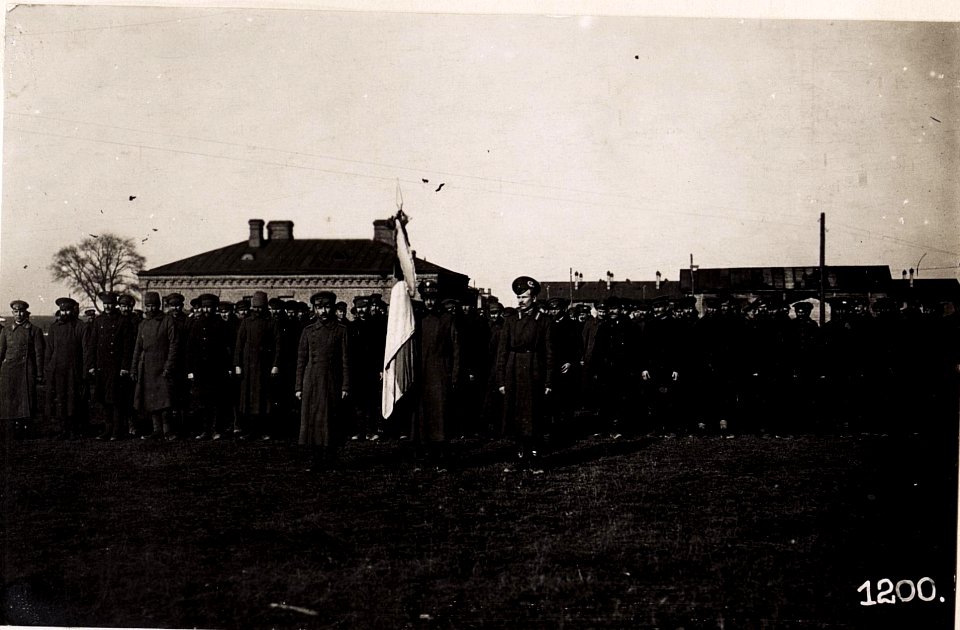 Ukrainische Delegierte in Wladimir-Wolynskij. (16.II.1918.) (BildID 15711540)