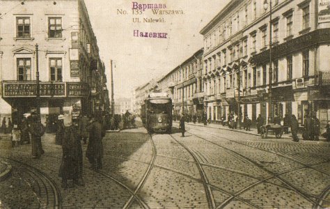 Ulica Nalewki w Warszawie 1908 photo