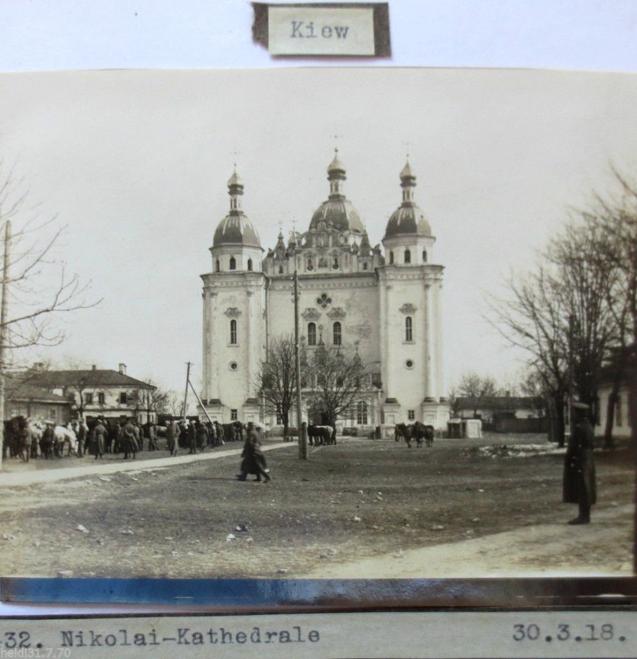 Ukraine, Kiew, Nikolai-Kathedrale, Foto 1918