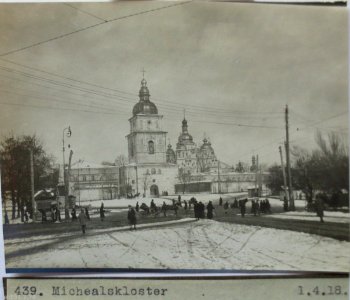 Ukraine, Kiew, Michaelskloster, Foto 1918