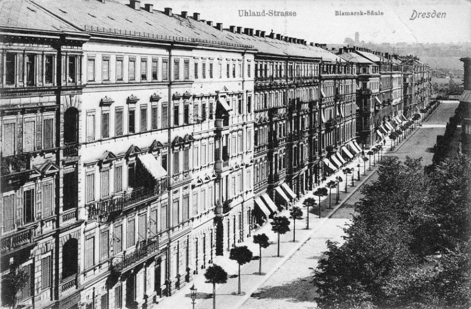 Uhlandstraße + Schnorrstraße + Reichenbachstraße bella época Dresde
