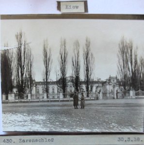 Ukraine, Kiew, Zarenschloß, Foto 1918