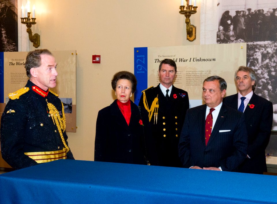 UK Defense Attache delivers remarks - Display Room (15725428371)