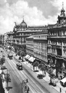 Ulica Marszałkowska w Warszawie przed 1939a photo