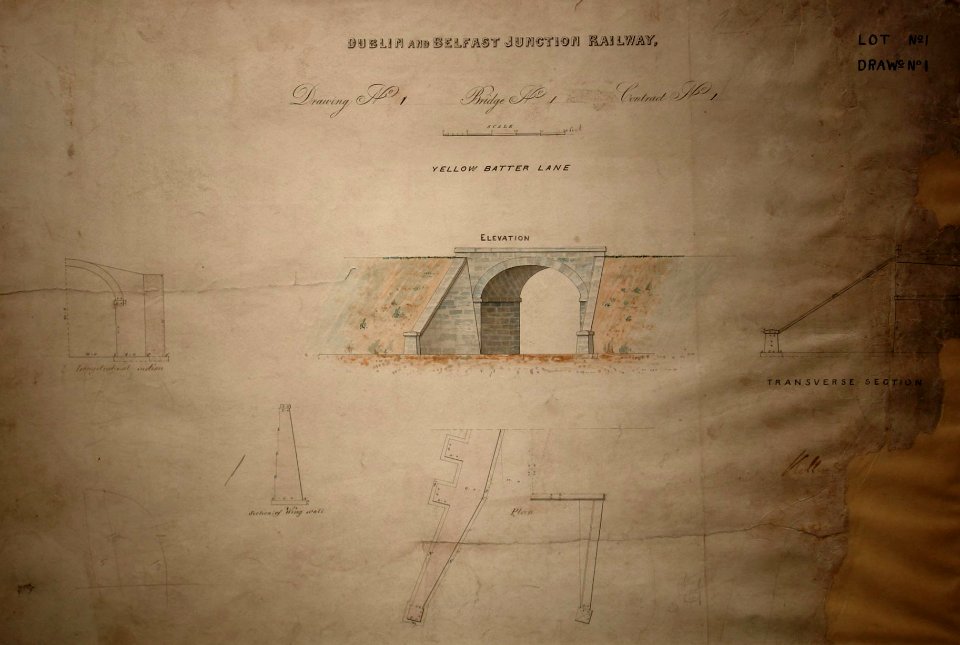 Ulster Transport Museum, Cultra, historic drawings 03