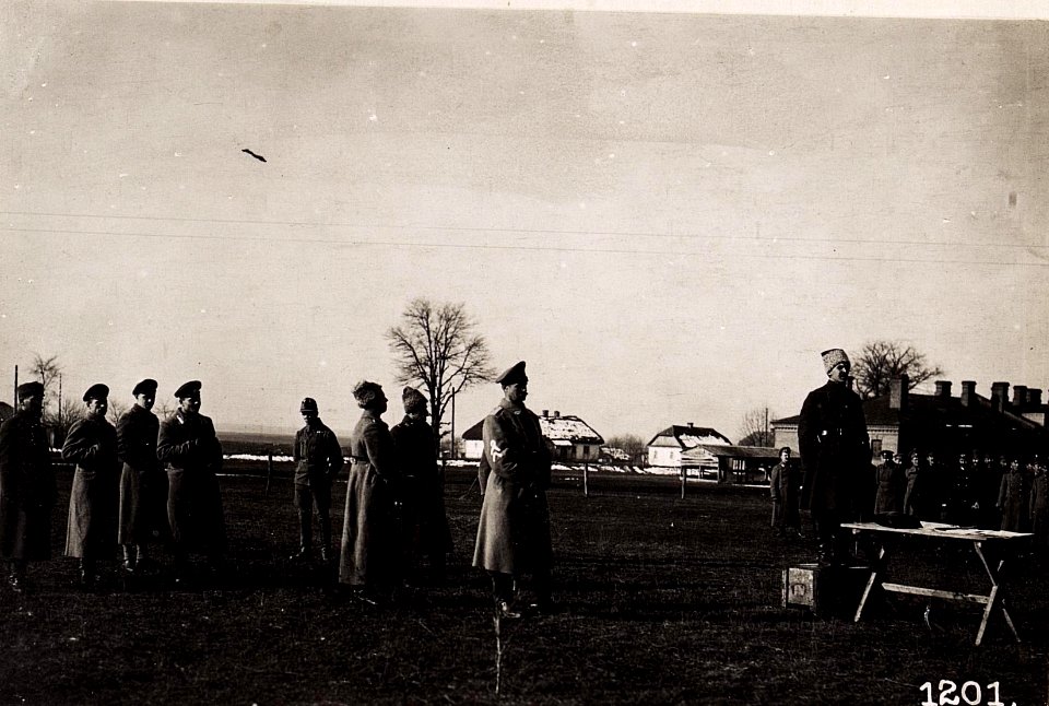 Ukrainische Delegierte in Wladimir-Wolynskij. (16.II.1918.) (BildID 15711547)
