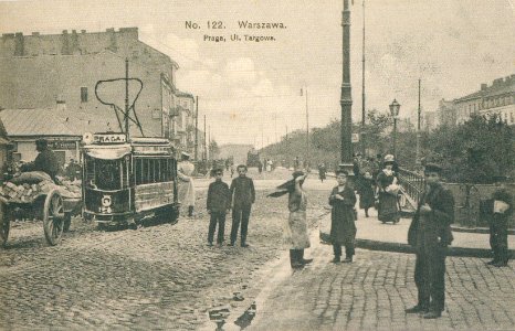 Ulica Targowa w Warszawie przed I wojną światową photo