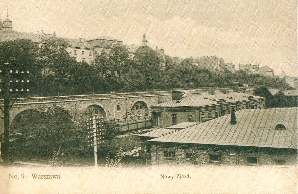 Ulica Nowy Zjazd 1908