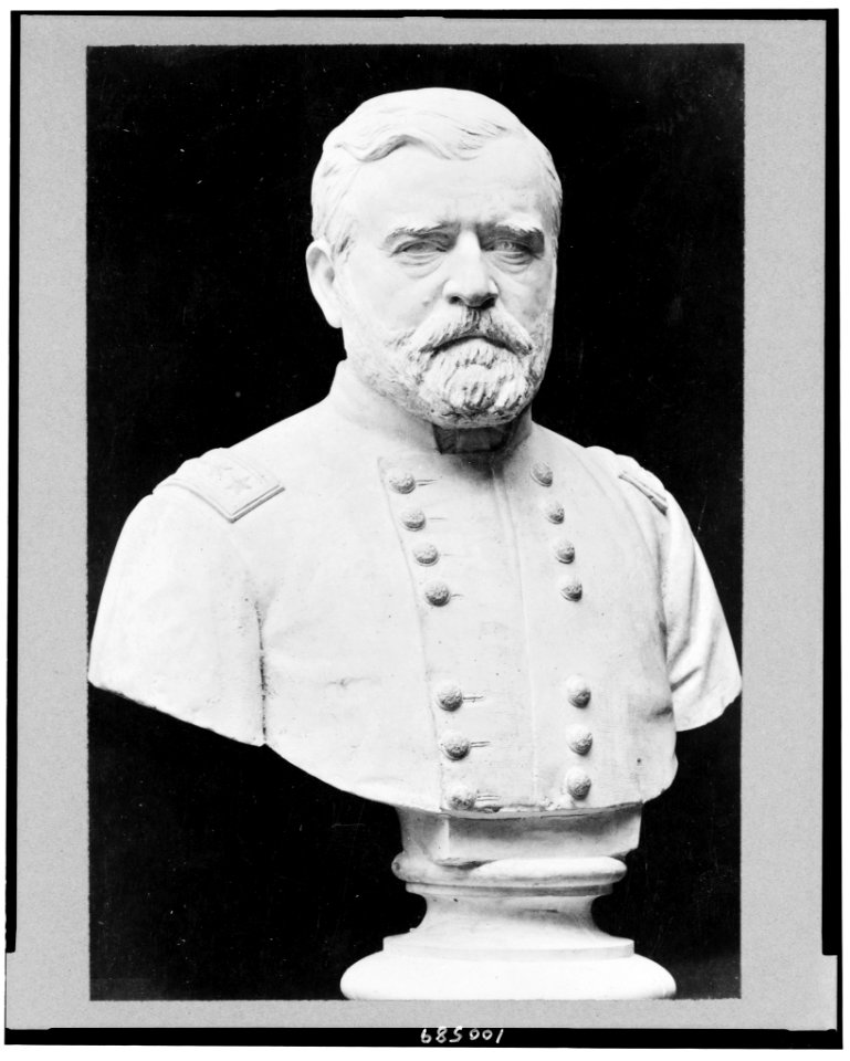 Ulysses S. Grant, bust sculpture, facing slightly right LCCN90713052