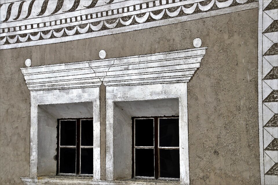 The door window house