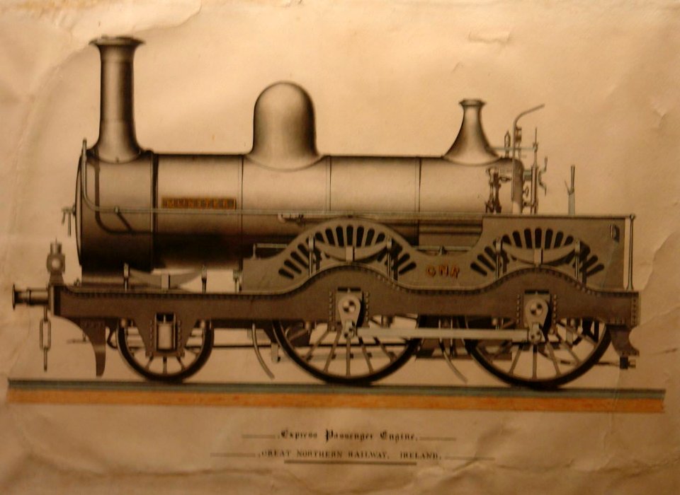 Ulster Transport Museum, Cultra, historic drawings 07