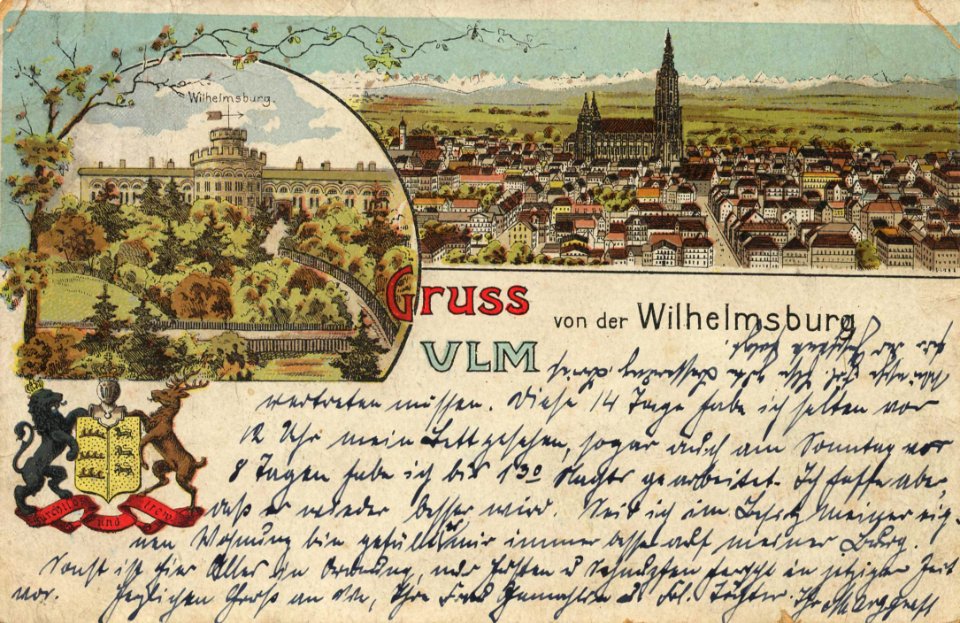 Ulm (Donau), Baden-Württemberg - Wilhelmsburg (Zeno Ansichtskarten)