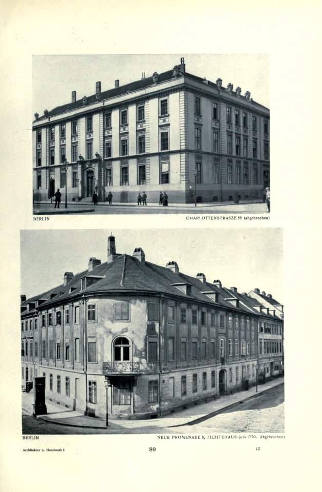 Um 1800 - Architektur - Bd1 - Mebes 0095