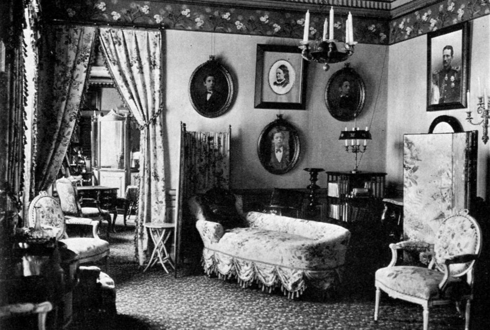 Ulriksdal drottning Sofias våning 1890
