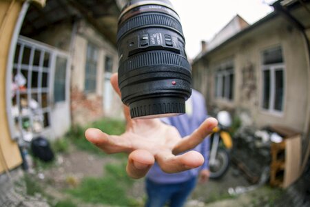 House camera lens