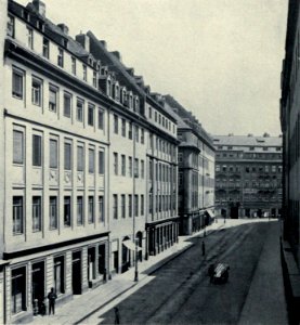 Um 1800 - Architektur - Bd1 - Mebes 0032 (cropped) - Moritzstraße, Dresden photo