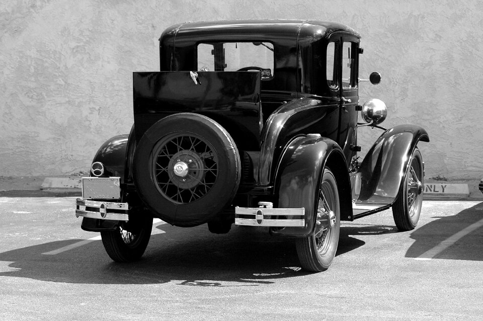 Vintage car automobile