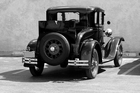 Vintage car automobile