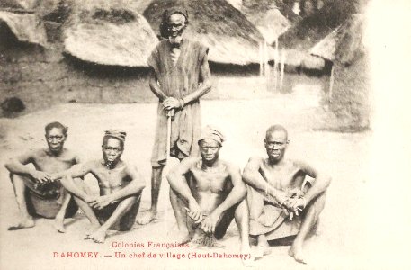 Un chef de village (Haut-Dahomey)