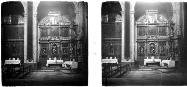 Un altre altar de l'església de Santa Maria de Cornudella de Montsant