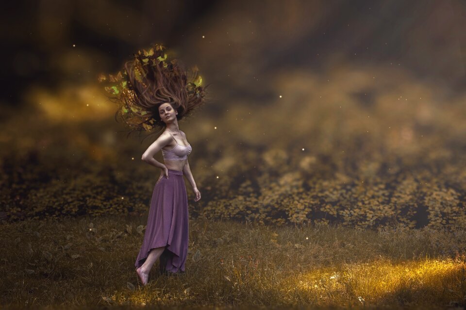 Forest witch fairy
