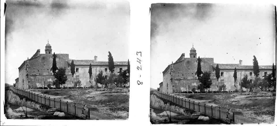 Una nova vista del convent de Santo Domingo a Casp