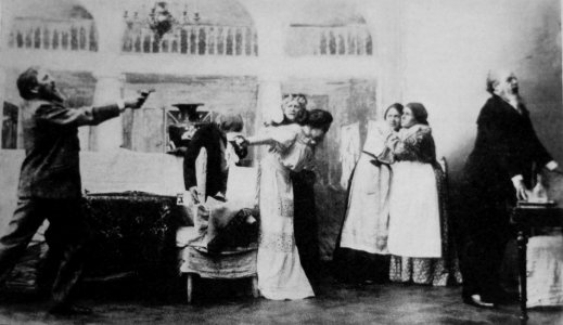 Uncle Vanya act III Moscow Art Theatre