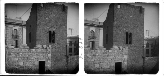 Una torre de la casa del Caçador de Montcada