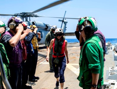 Under Secretary of the Navy Visits USS William P. Lawrence (DDG 110) 160719-N-OR184-014