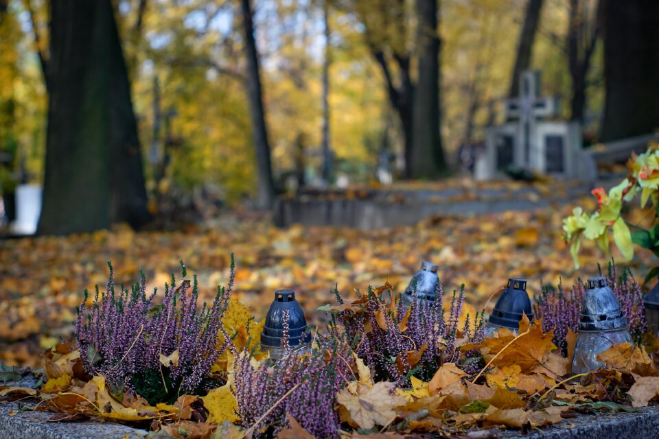 Candle tombstone necropolis