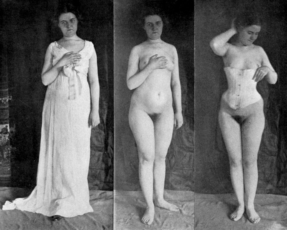 Undressing woman by Robert Wilson Shufeldt