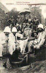 Une fouille au palais de Behanzin (Dahomey)
