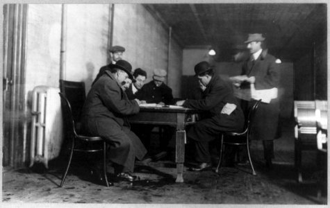 Unemployment - New York City employment bureau - registration LCCN2001704493