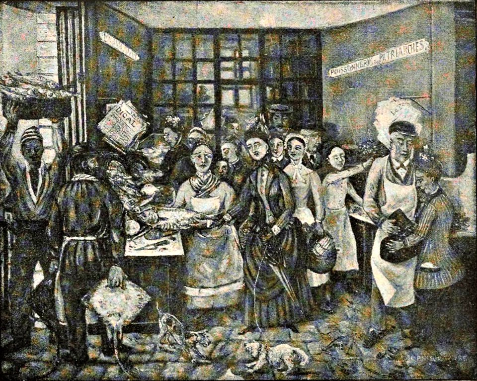 Une poissonnerie à Batignolles