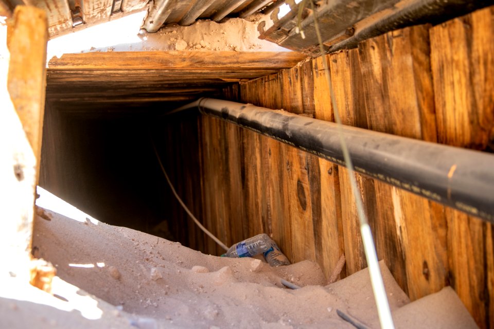 Unfinished cross-border tunnel discovered in San Luis, Arizona - 50252353422