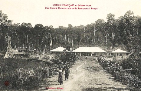 Une société commerciale et de transports à Bangui (Congo Français et dépendances)