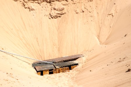 Unfinished cross-border tunnel discovered in San Luis, Arizona - 50252354832