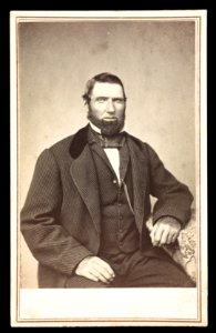 Unidentified bearded man, facing slightly left) - J .G. Stacy, Dover, Me LCCN2016653191