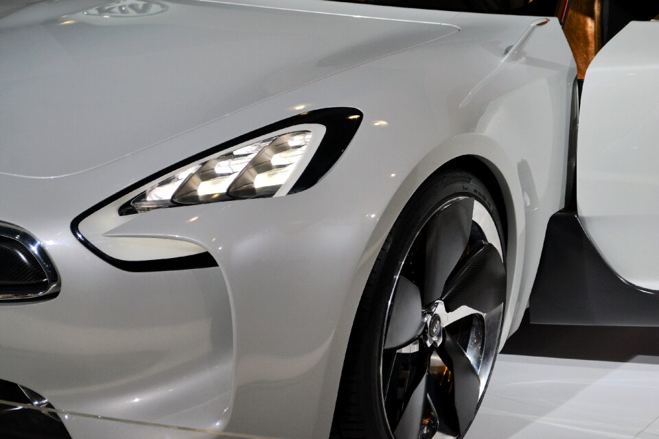 Headlight front car front