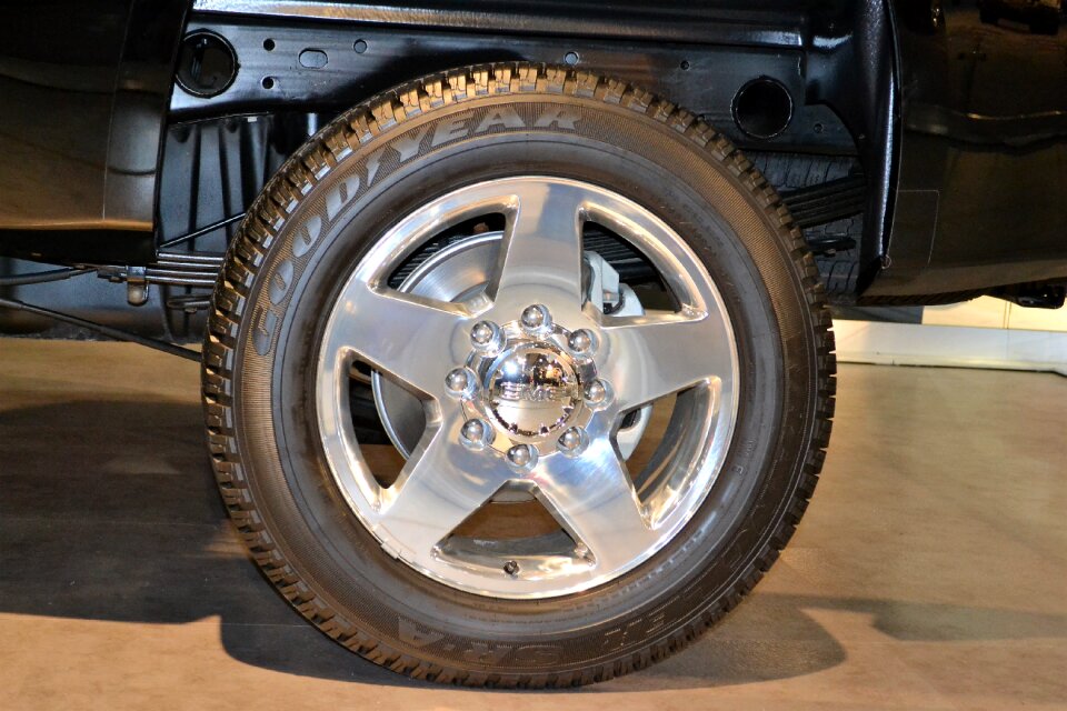 Wheel light indoors