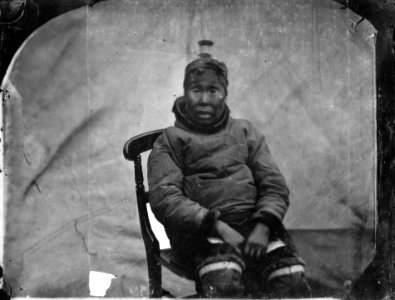 Unidentified elderly Inuit woman RMG G04269 photo